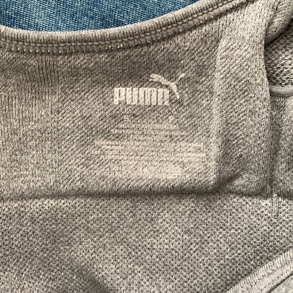 Puma Heather Gray Sweetheart Sports Bra - Picture 6 of 6